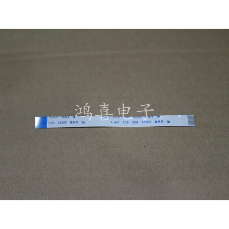 สายแบนยืดหยุ่น FPC ใหม่ขนาด0.5มม. ความกว้างด้านหลัง12พิน6.5มม. 30มม. 60มม. 80มม. 100มม. 150มม. 200มม. 250มม. 300มม.