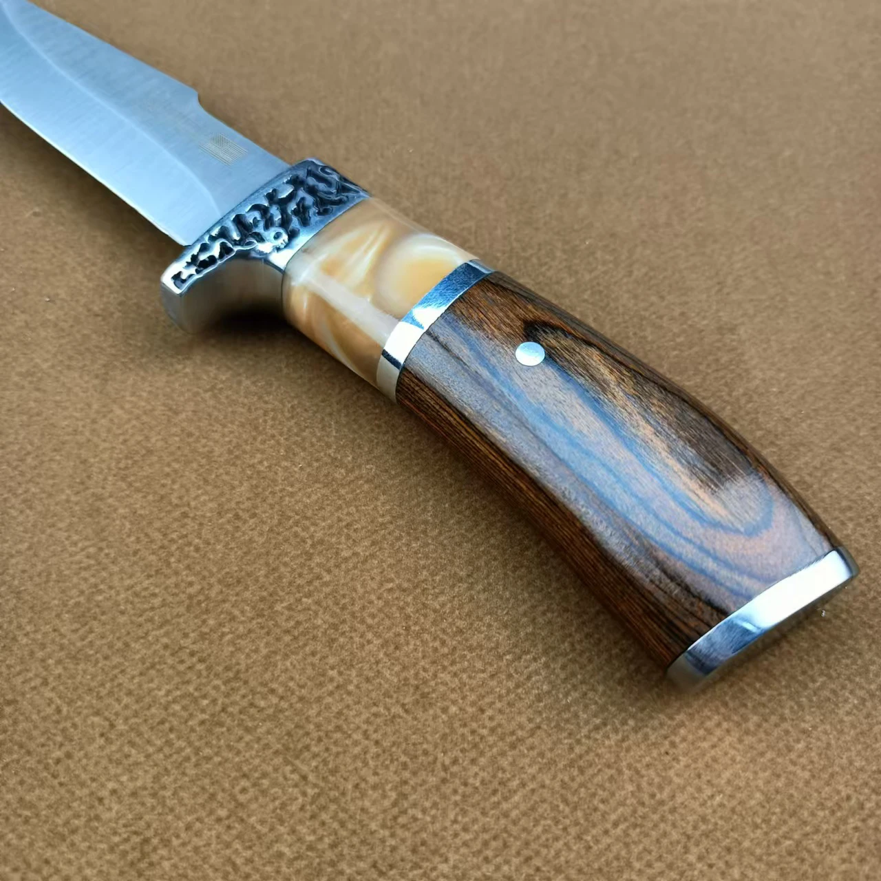 Outdoor camping home portable sharp stainless steel peeling fruit knife hand, meat knife, multifunctional knife, barbecue knife image 3