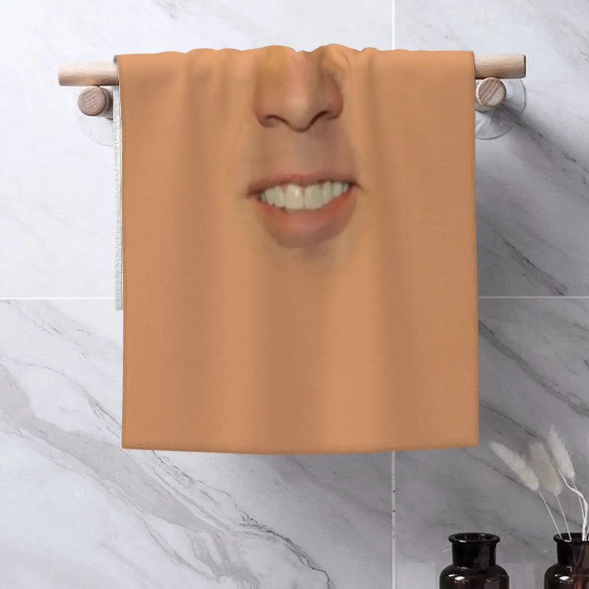 Nicolas Cage Full Face Face Towel Customized Funny Meme Soft Linen Cotton Pool Towels