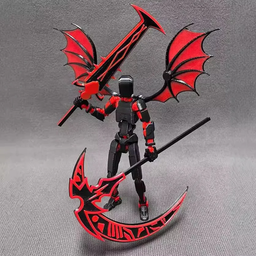 13 figurines d'action multi-articulées avec plusieurs accessoires, jouets, Robot porte-bonheur, décoration de bureau factice, cadeaux pour garçon