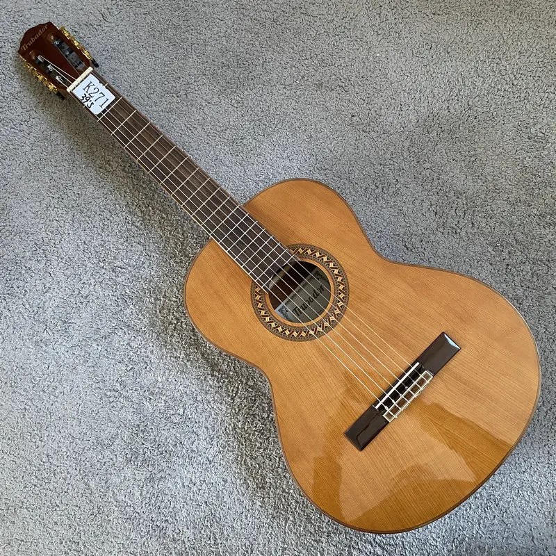 K271 Trubador Classical Guitar, 39‑inch Solid Red Cedar Top, 19 Frets, Taiwan‑Manufactured OEM Overstock Sample Unit, Clearance