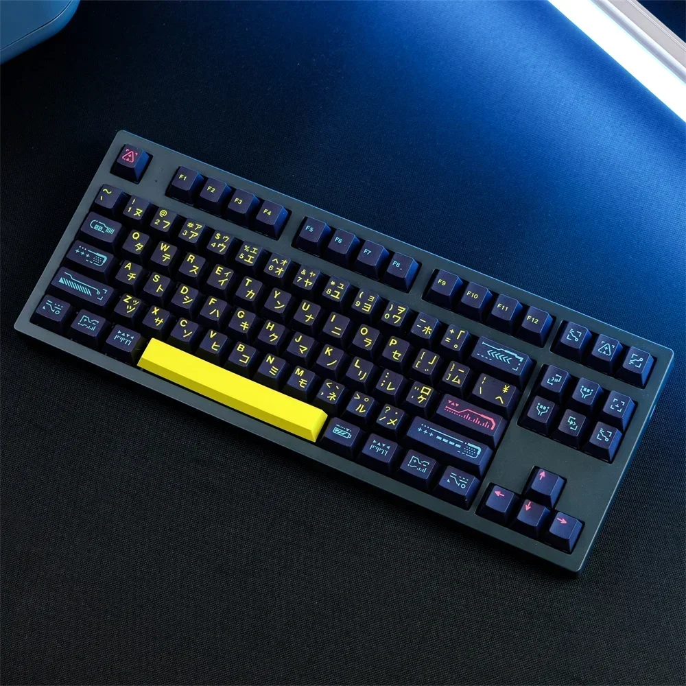 GMK 129 Keys Awakening Cherry Profile PBT Sublimated Personalized Key Caps for Cherry MX Switch Game Mechanical Keyboard