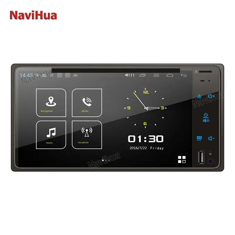 

Android Auto Electronic Universal Car Radio Stereo 6.95 Inch Car Video 2 Din Car DVD Player Touch Screen GPS Navigation