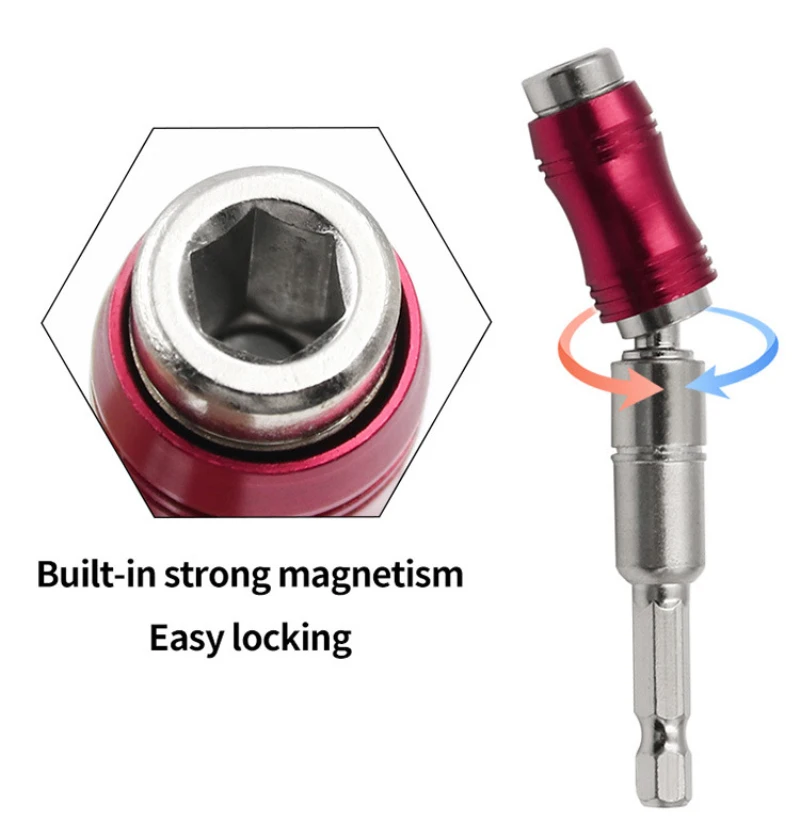 Magnetic Screw kit Drill Tip, 1/4