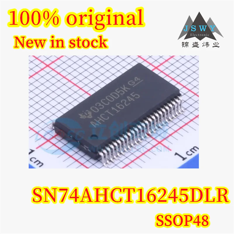 (5/20PCS) SN74AHCT16245DLR SN74AHCT16245 AHCT16245 SSOP48 16-bit bidirectional level shifting transceiver chip Original spot