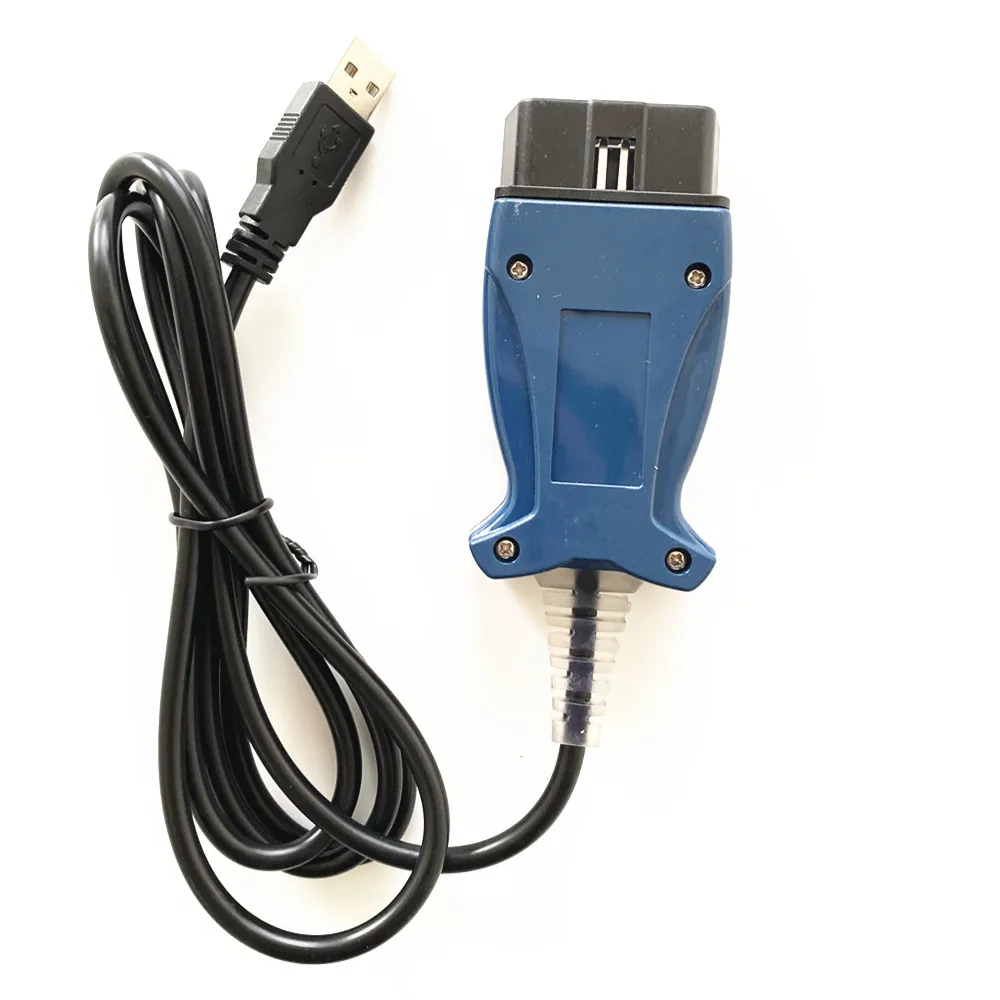 Automotive Diagnostic Cable JLR SDD V160  Blue/Red Housing  For Jaguar For Land Rover Auto Diagnostic Tool Multi-Language