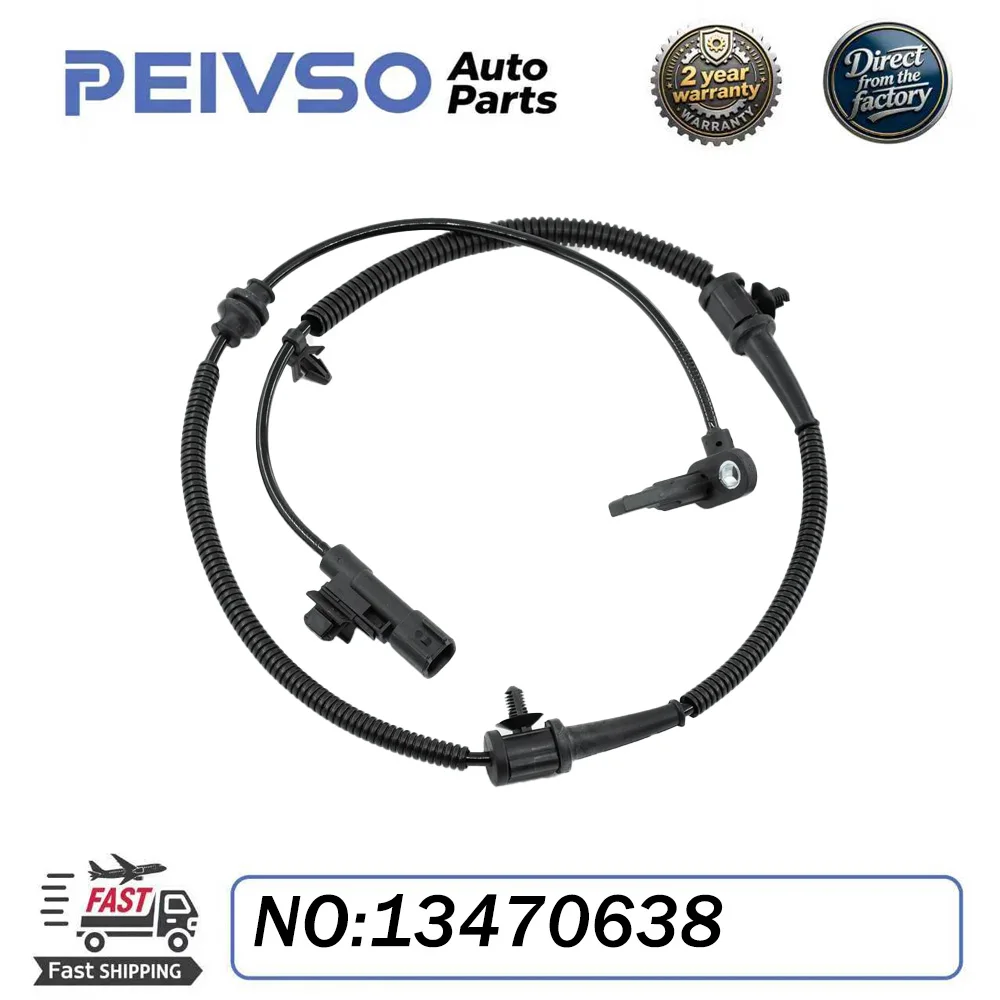 PEIVSO 13470638 New High-Quality ABS Wheel Speed Sensor Front Left/Right For BUICK CASCADA 2016-2017 Auto Parts