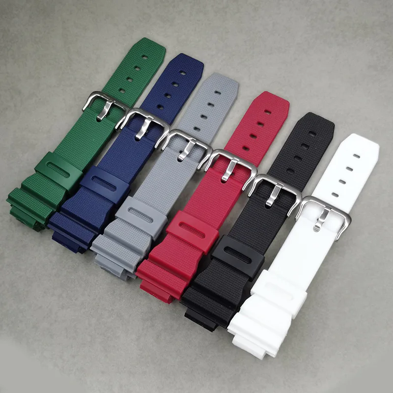 Strap for Casio G-SHOCK DW-6900 DW-5600 GW-M5610 5000 G-5600 5700 Resin Silicone Watch Band Sport Waterproof Bracelet Accessorie