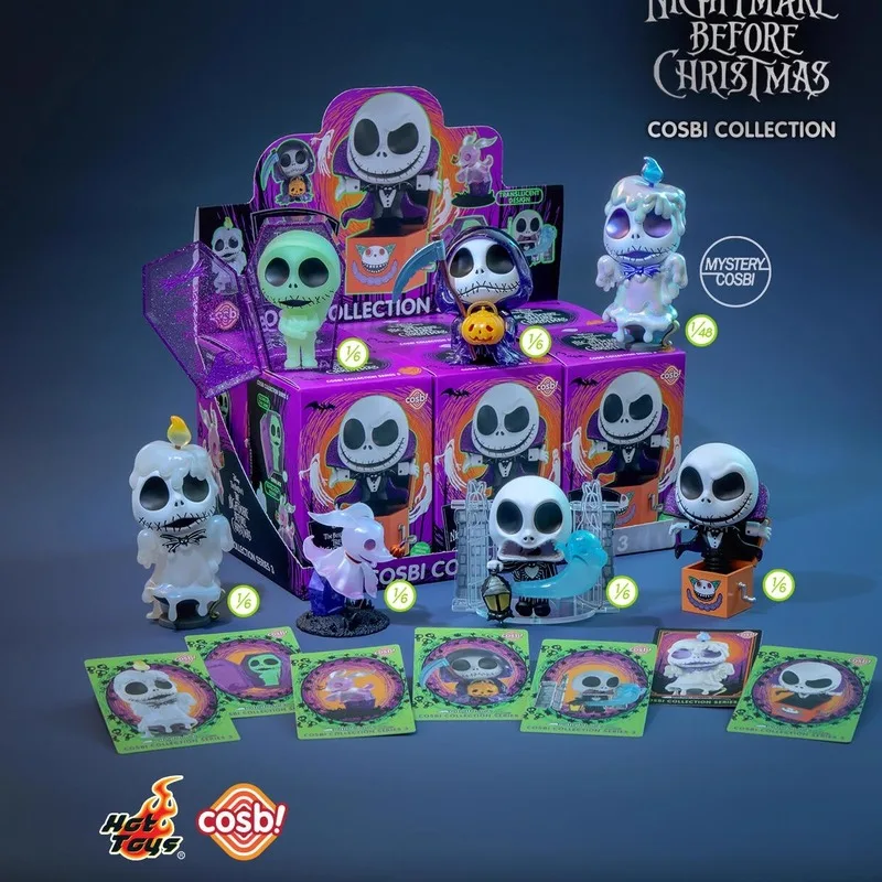 本物のホットトイズ クリスマスイブ ホラー コスビ ミニドール ブラインドボックス トレンディなおもちゃの装飾 ハロウィンギフト