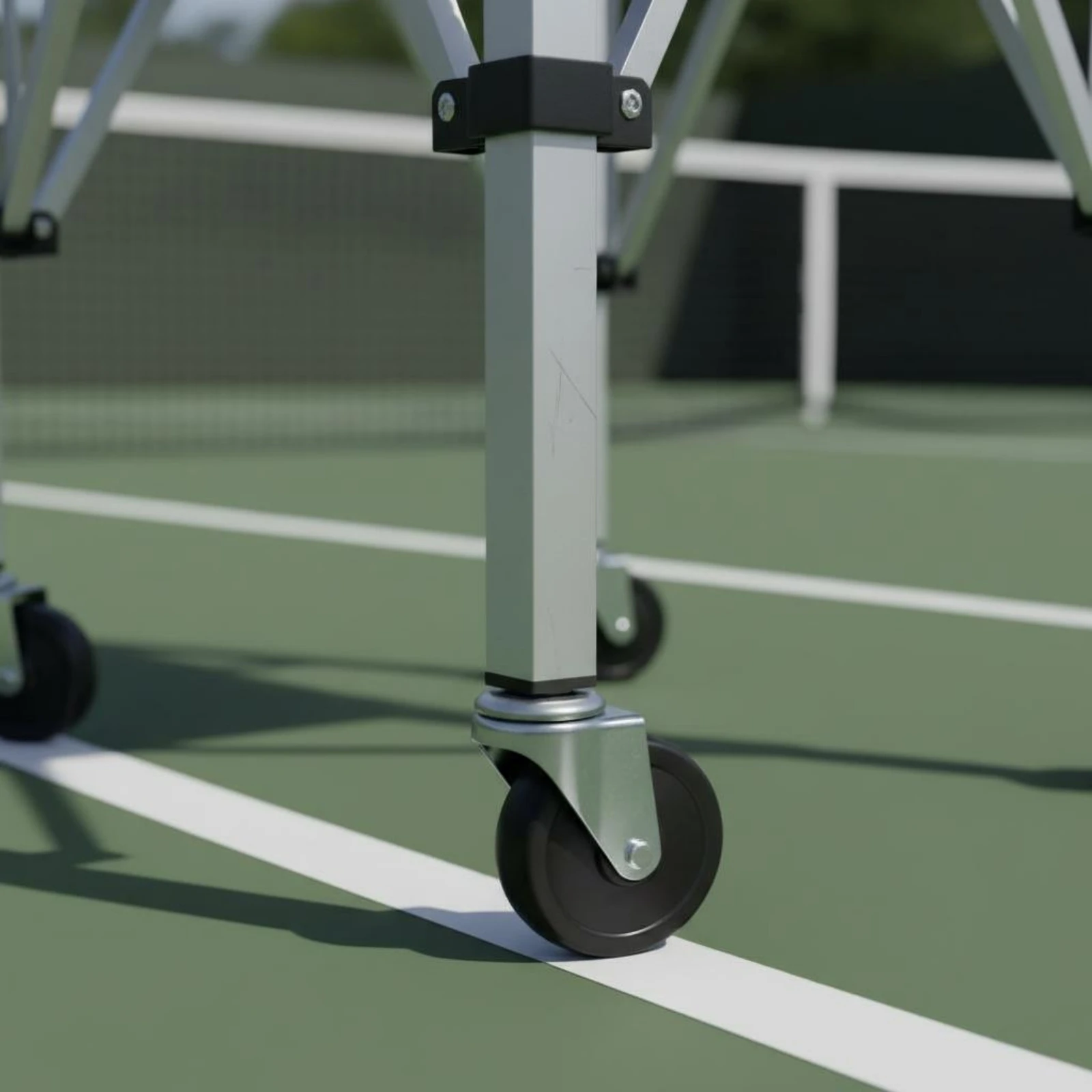 

Tennis Ball Carrier Portable Foldable Tennis Carrier Foldable Ball Carrier Wheels Sports Storage Easy Assembly