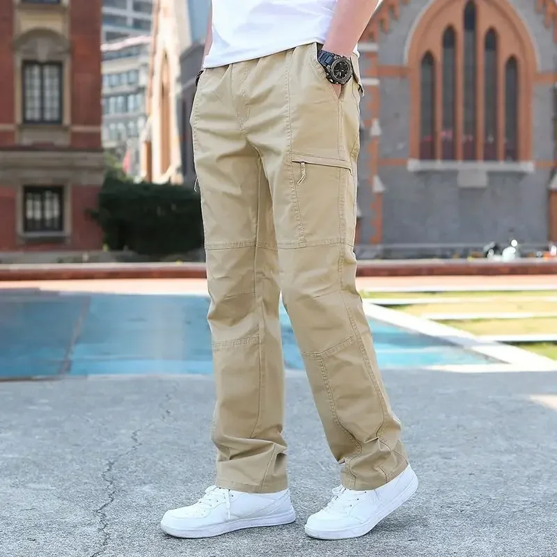 

Мужские брюки Рабочая одежда Мужские брюки-карго 6xl Летние прямые брюки в корейском стиле Y2k Дизайнерские брюки Harajuku Дешевые хлопковые повседневные эмо