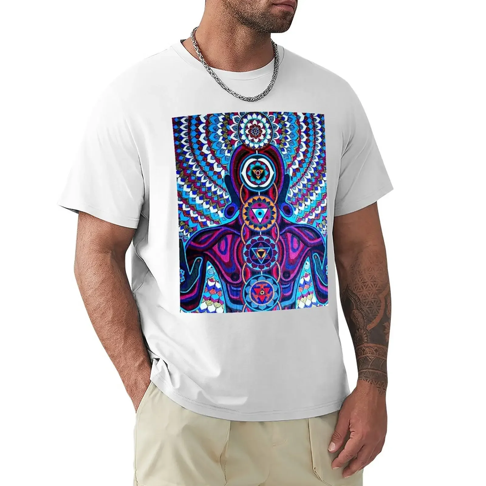 alex grey 2021 baksobulat T-Shirt vintage boys whites vintage clothes t shirts for men cotton