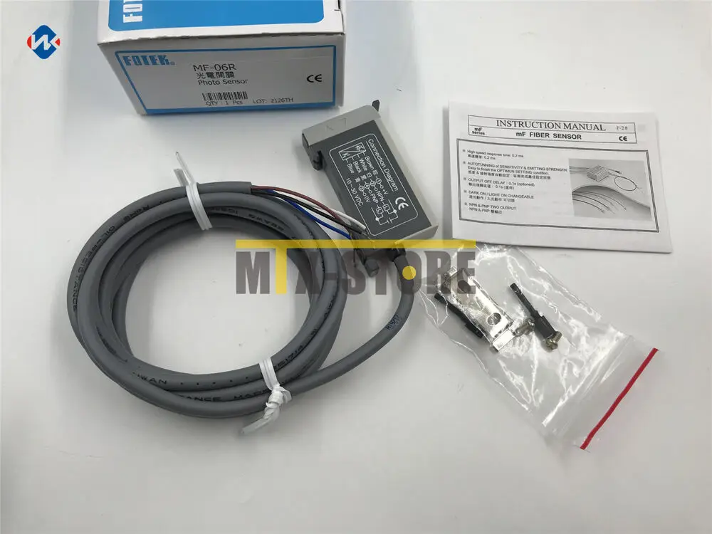 1PCS Brand New For FOTEK Photoelectric Switch MF-06R In Box