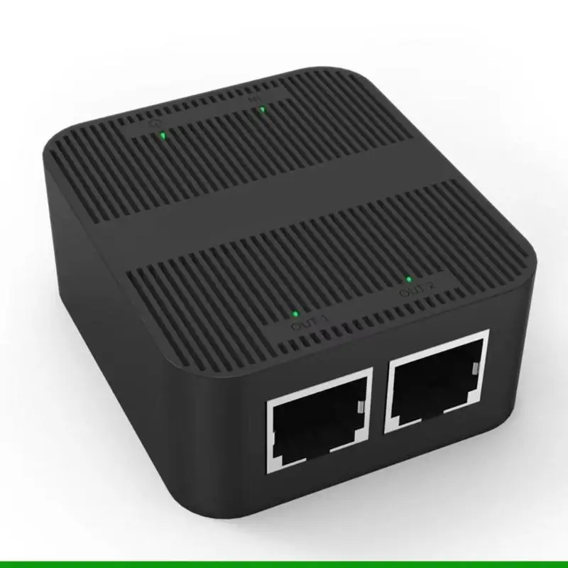 U55C 2 Port 1000Mbps 2 In 1 Out/1 In 2 Out Switcher RJ45 LAN Switch Selector