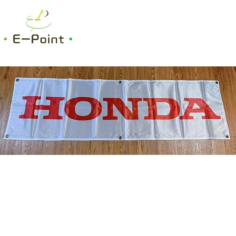 130G 150D Material Honda Motorcycles Car Banner 1.5ft*5ft (45*150cm) Size for Home Flag yhx130