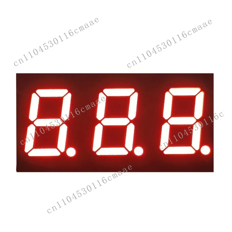 

Цифровой дисплей TOT-4301EMR-B с трехзначным отображением 0,40 дюйма для бытовой техники и контроллеров процессов