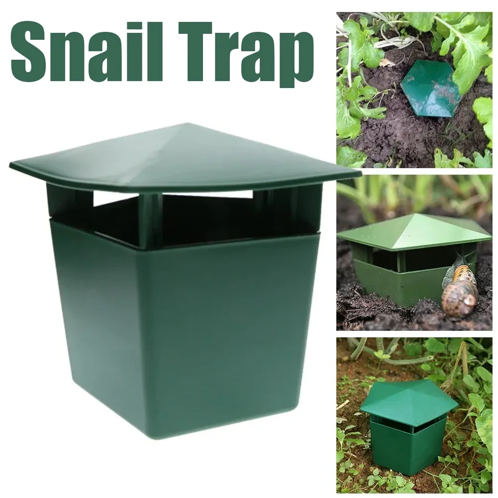 2Pcs Eco-friendly Beer Snail Cage Slug House Snail Trap Catcher Pest Reject Tools Pests Bait Station Garden Farm Plant Protector