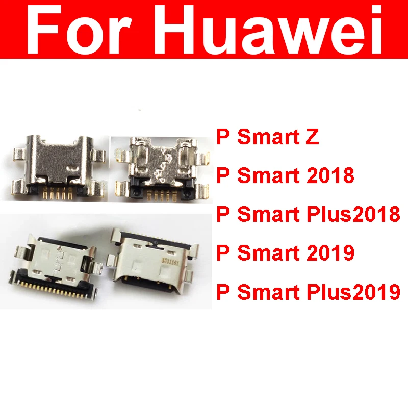 Usb Charger Jack Port Plug For Huawei P Smart Z 2018 2019 P Smart Plus 2018 2019 Chargring Connector Dock Socket Repair Parts