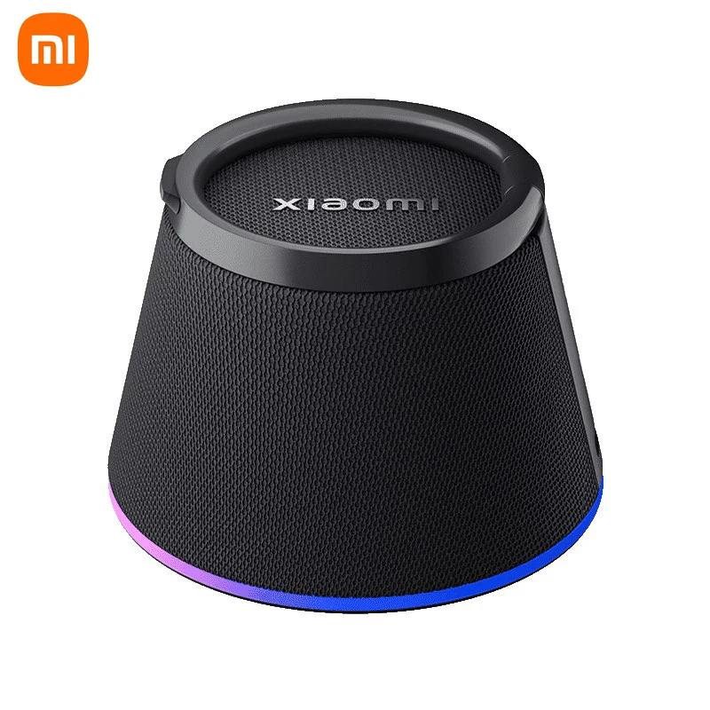Xiaomi Bluetooth Speaker Magnetic Version Portable Mini RGB Lighting Portable BT6.0 Bass Sound Box Outdoor Speaker Phone Holder