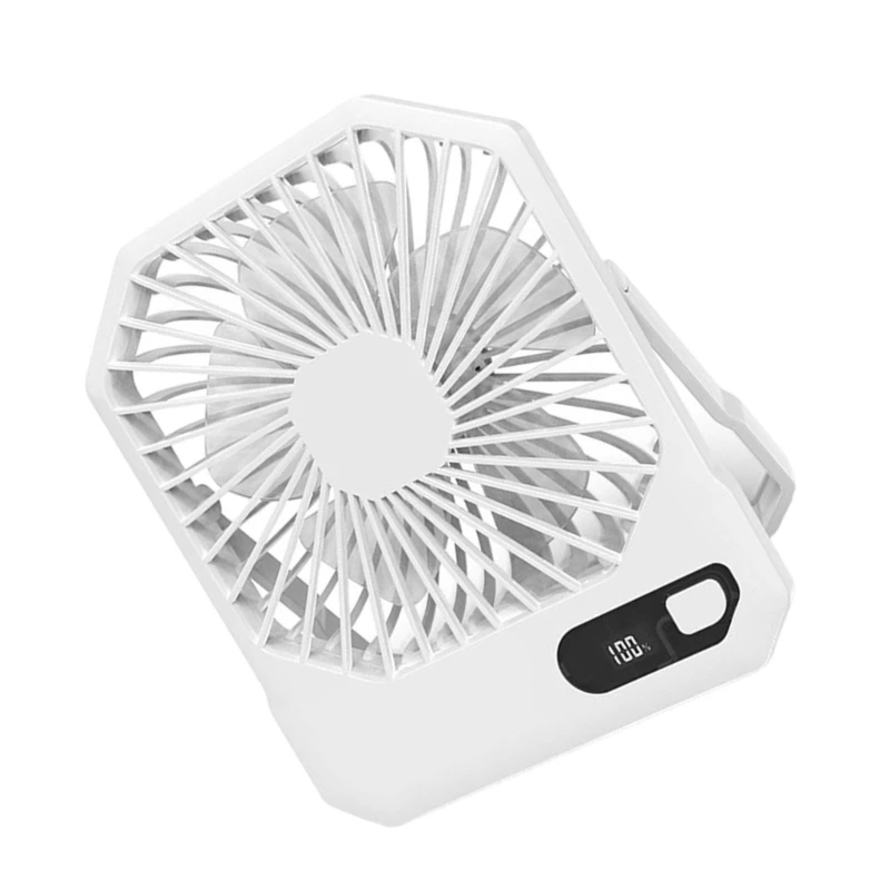 Small Table Fan Rechargeable Portable Foldable Desk Fan Operated Fan Drop Shipping