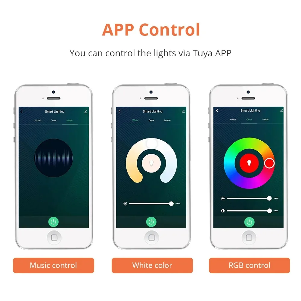Benexmart 15W LED Downlight Ceiling Light RGBCW Zigbee Smart Dimmer Lamp Work with Tuya Zemismart Zigbee Hub Alexa Google Home