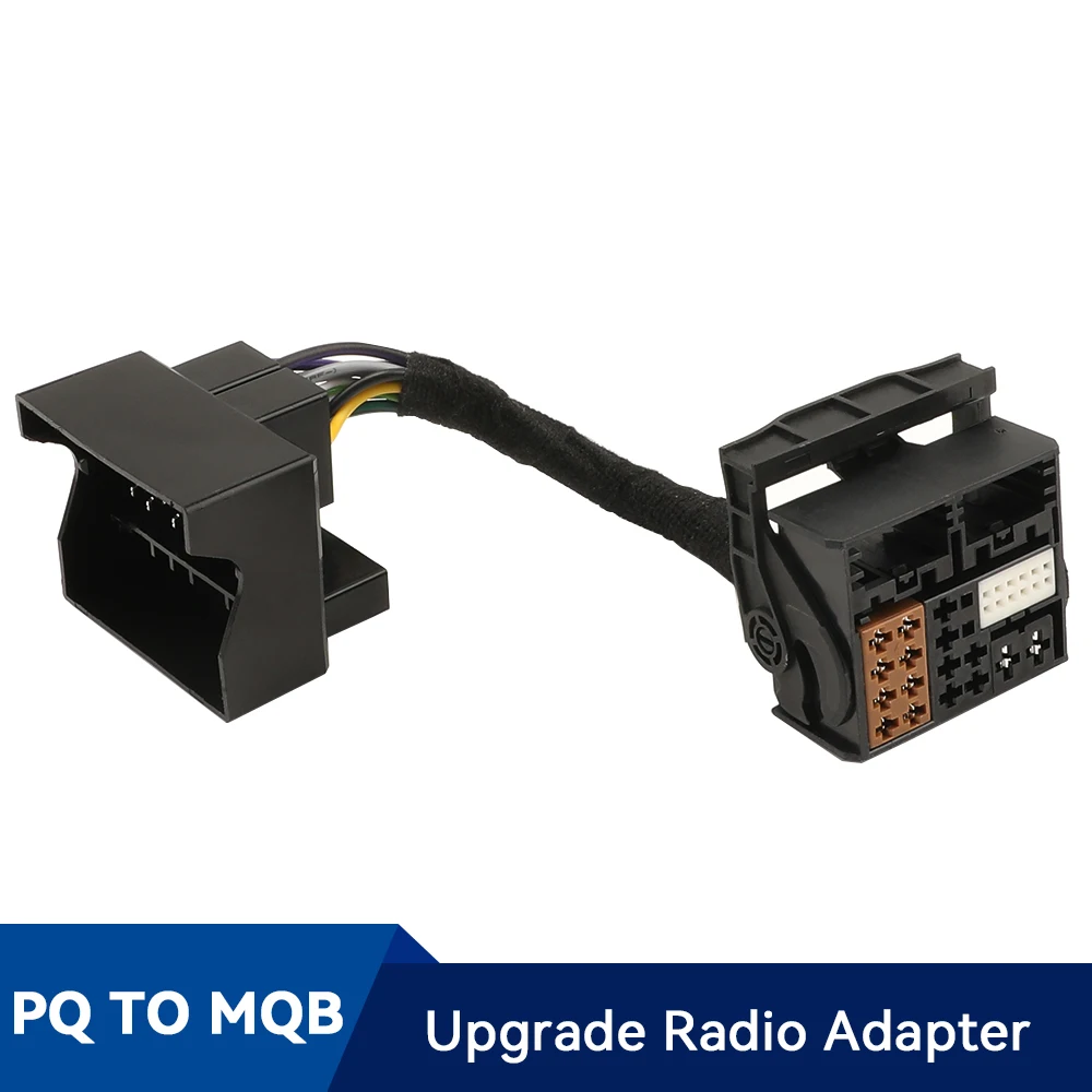 PQ to MQB Conversion Plug for VW MIB Radio Headunit RCD360 Pro