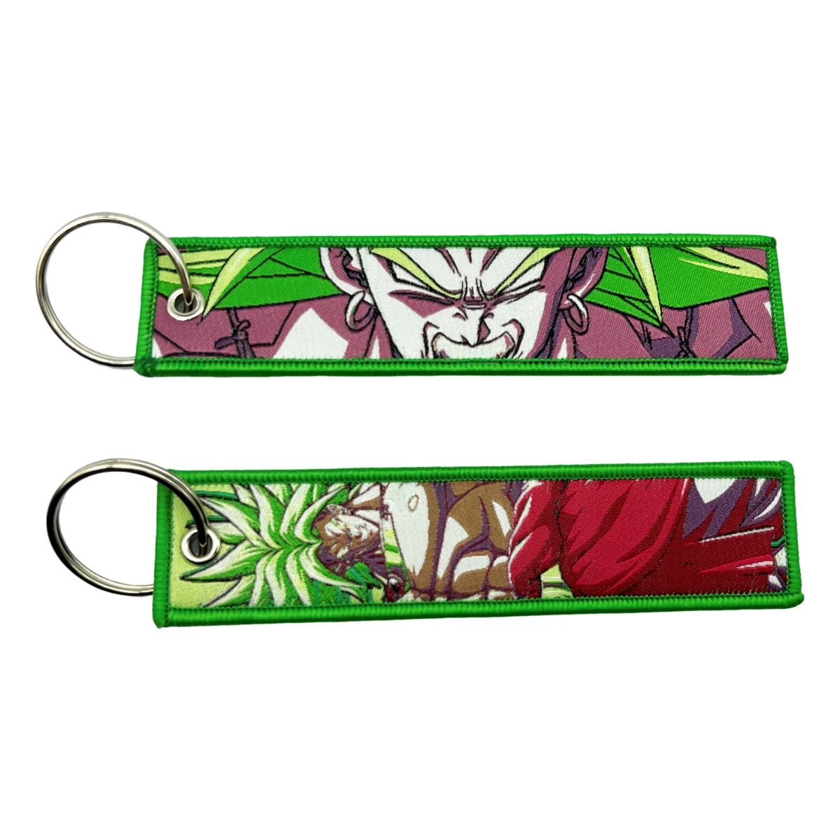 Embroidery Cool Eagle Beak Keychain Lanyard Anime Manga Series Badge Holder USB Pendant Portable Key Lanyard Accessories