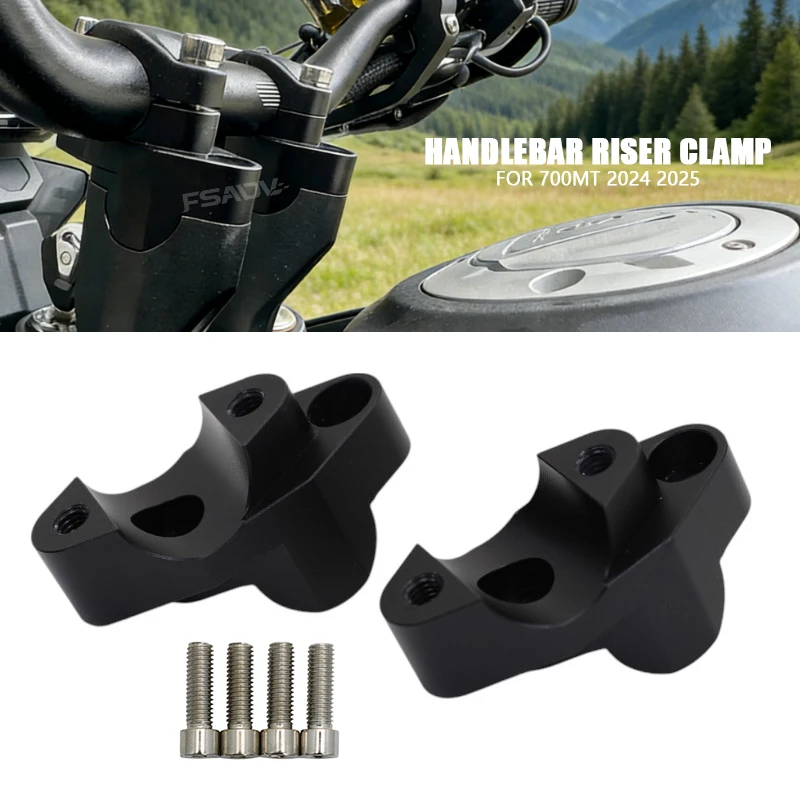 

Зажим для руля, удлиненный адаптер, подходит для CFMOTO 700MT 700 MT 700 MT700 2024 2025, аксессуары для мотоциклов