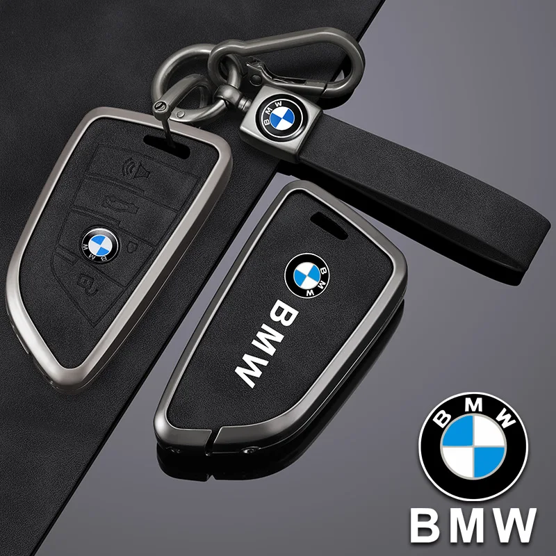 Fashion Zinc Alloy Car Key Case Shell Cover For BMW X1 X3 X4 X5 F15 X6 F16 G30 7 Series G11 F48 F39 520 525 f30 118i 218i 320i