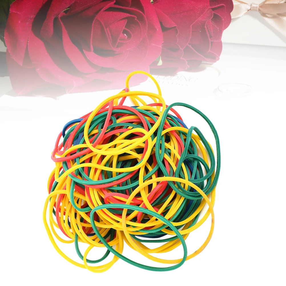 

100pcs Colorful Elastic Rubber Bands Machine Supplies Tattoo Accessories Bungee Parts Black Braiding Bands For Needles