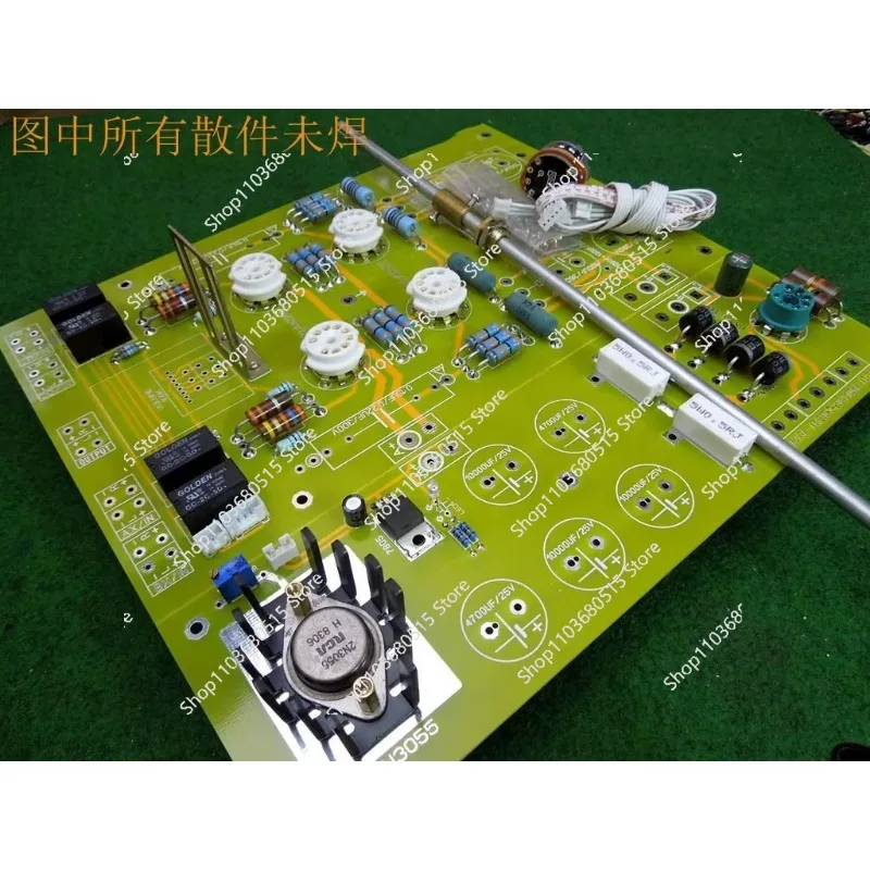 Bile Preamp Board DIY Kit High Fidelity 15x10cm Audio Signal Amplification CE Certified