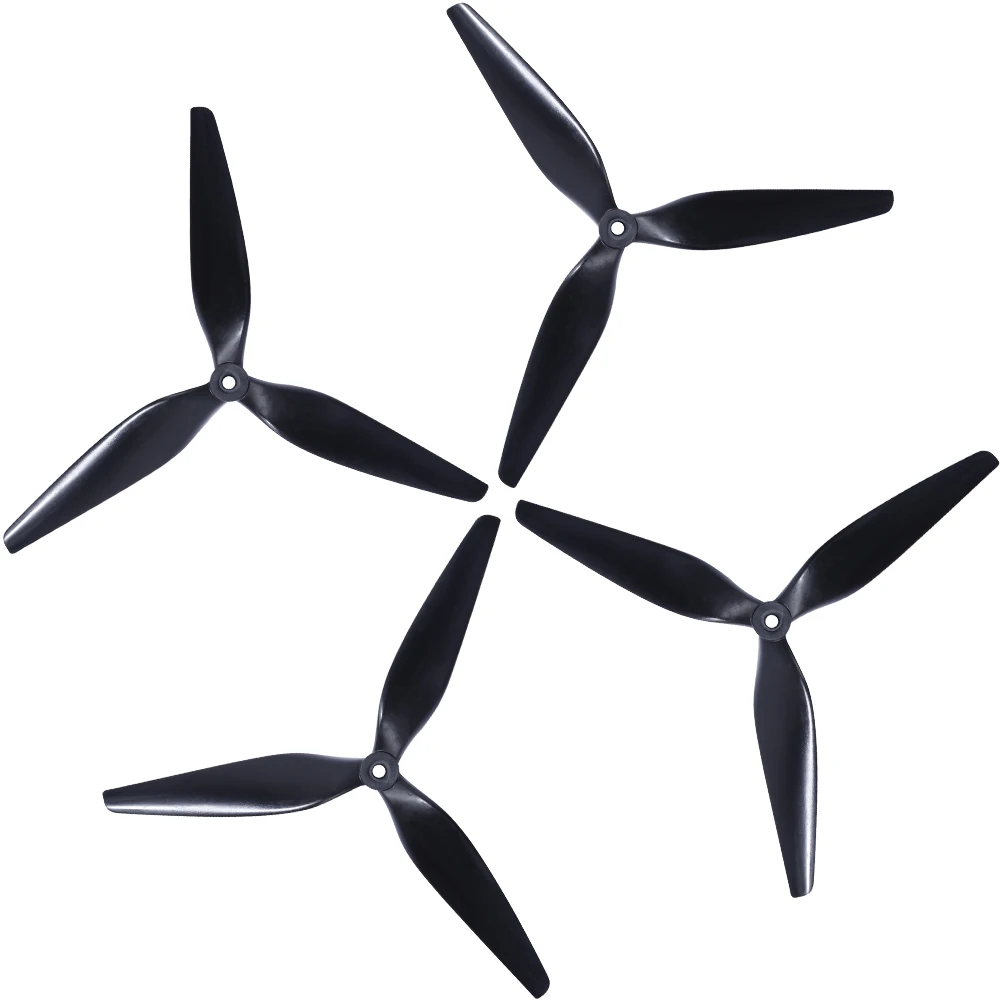 

2Pairs(2CW+2CCW) HQPROP 9X5X3 9050 3-Blade Black-Carbon Nylon Propeller for RC Multirotor X-CLASS MacroQuad Cinelifter