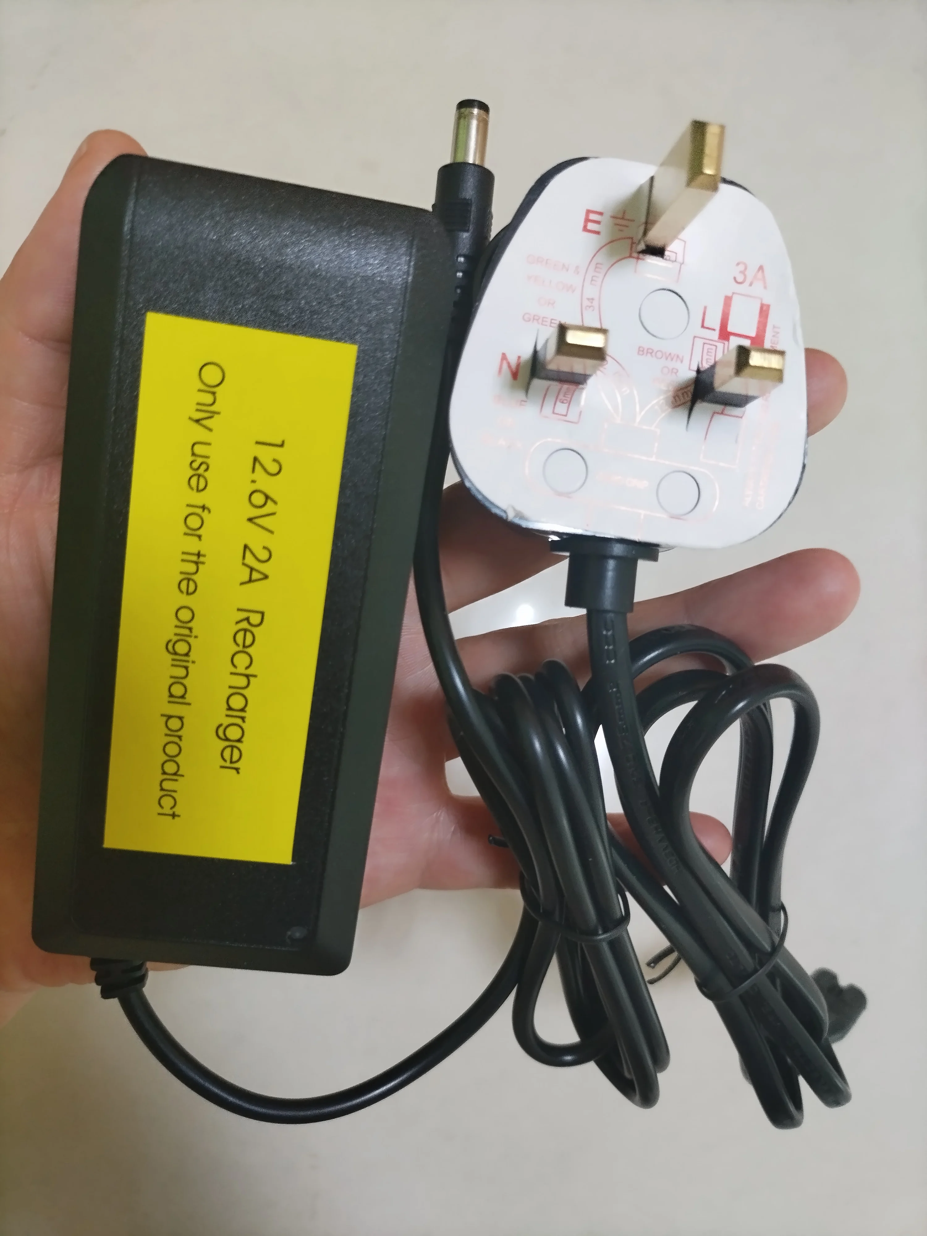

AC Power Nail Lamp Drill Adapter Cable Cord UK Plug Cable 220V IEC C13 Power Supply Wire 1.2/1.5m Lesser For Computer 3D Printer