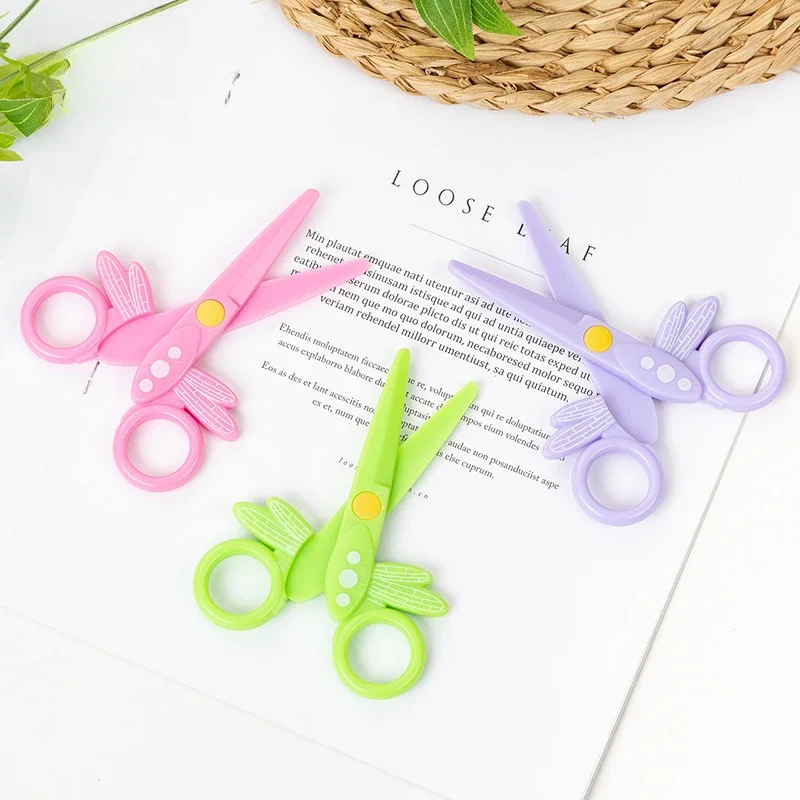 Quality Safety Plastic Paper Cutting Kid Toys Scissors Pretend Play Toy for Children Garden Tool Rest Assured Use Boys Girls