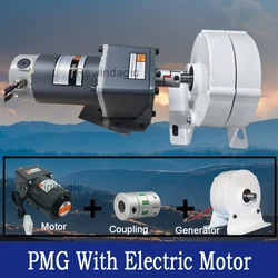 1000W 2000W 3000W 5000W 12V 24V 48V Coreless Rare Earth Permanent Magnet Generator Alternator Maglev DIY Wind turbine