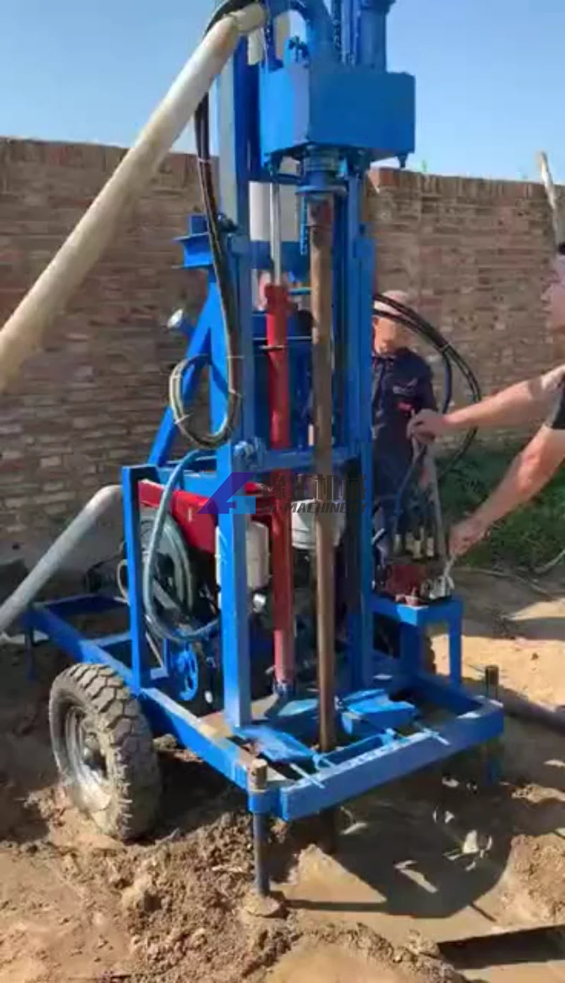 Tractor Mounted Drilling Rig for Water Well Small Water well Drilling Machine