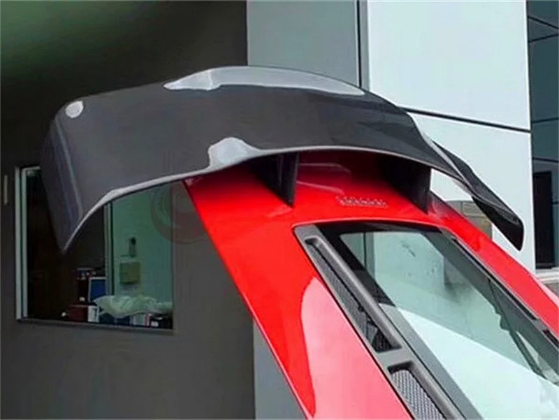 سبويلر خلفي للجناح الخلفي من ألياف الكربون الحقيقية طراز VEILSIDE عالي الجودة لسيارة فيراري F430