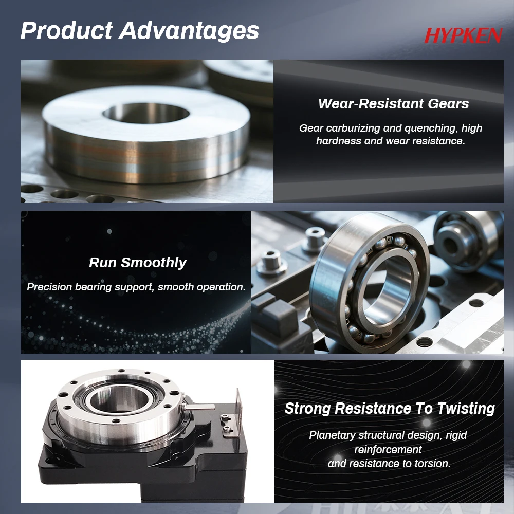 85 مللي متر المحركات الدوارة المجوفة منصة الدورية المجوفة المحركات لعلبة التروس الكوكبية 750 واط محرك معزز