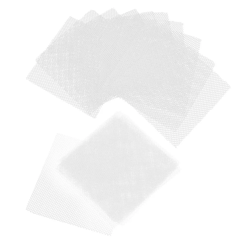 Mesh Fabric Sheets 20 Pcs Precision Cut Lightweight Breathable Eye Inserts for Animal Masks Cosplay Props