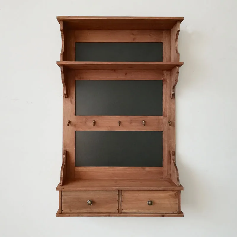 Furniture for small-sized apartments wood hanging cabinet wall cabinet creative teacup tea set baffle