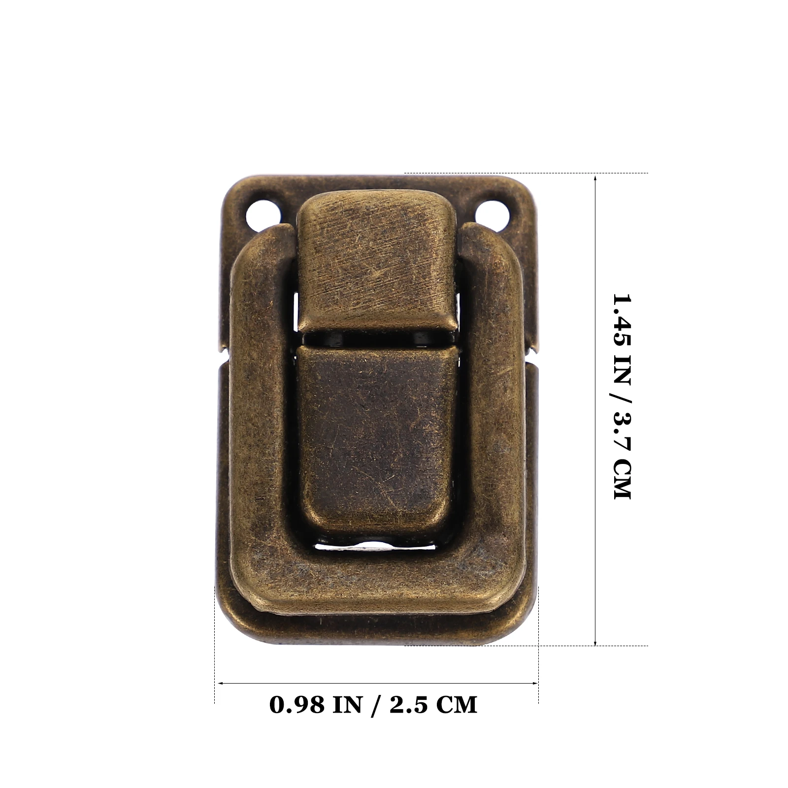 

30pcs Hasps Latches Unique Retro Jewelry Box Suitcase Buckle Sturdy Iron Box Closure For Wooden Cases Trunks Home Office
