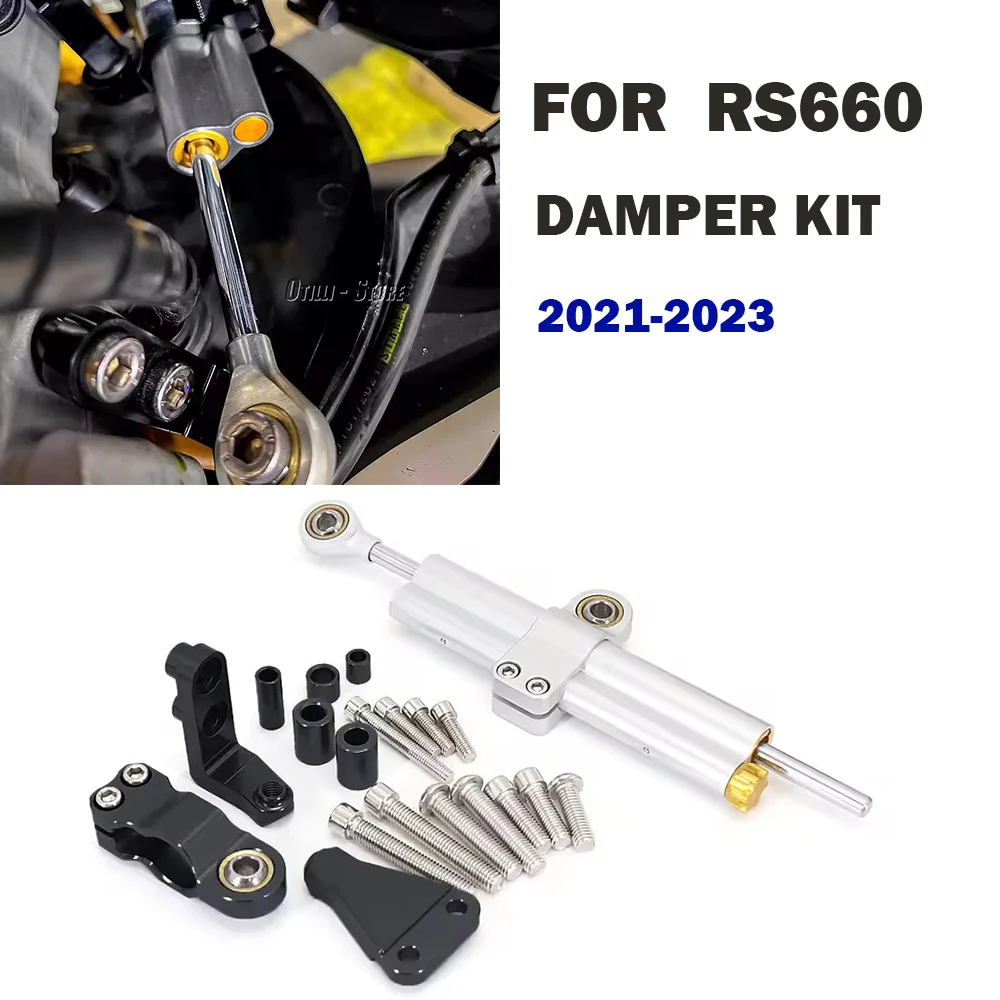 

For Aprilia RS660 RS 660 2021 2022 2023 New Motorcycle Accessories Directional Damper Shock Absorber Stabilizer Steering Dampers
