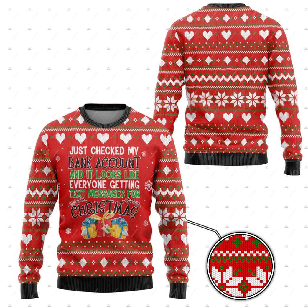Christmas Cosplay Santa Claus Pet Anime Cartoon Skull Vintage Winter Ugly Sweater 3DPrint Harajuku Pullover Funny Long Sleeves 1