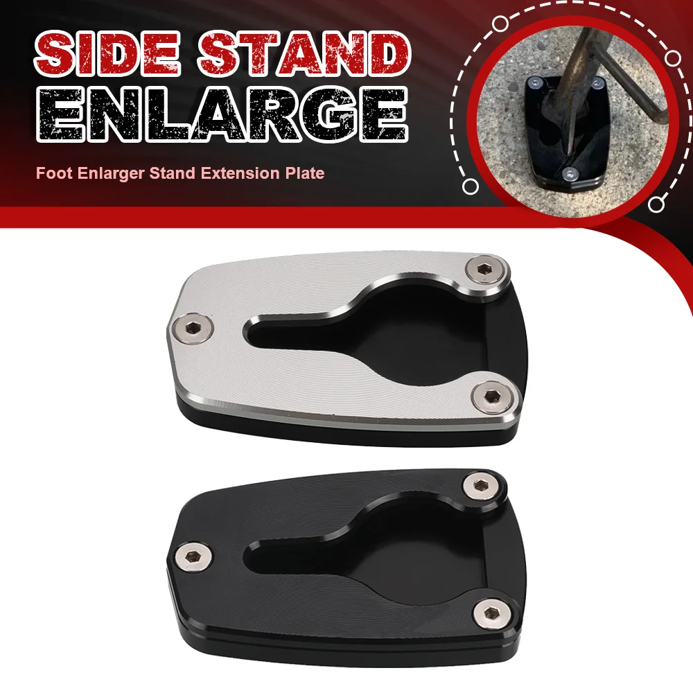 

For Honda XL1000V VARADERO 2003-2011 XL 1000 V Varadero Motorcycle Accessories Side Stand Enlarger Kickstand Enlarge Plate Pad