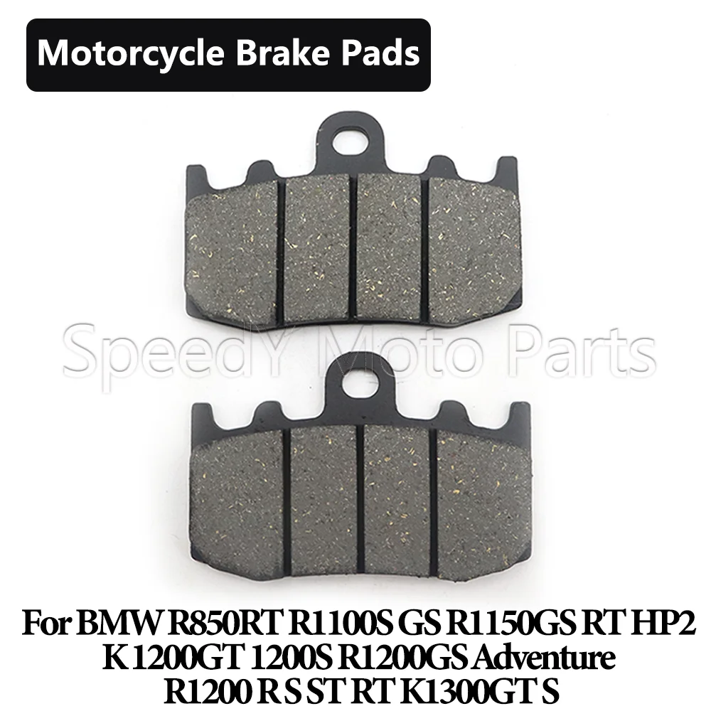 Plaquettes de frein avant pour moto, pour BMW R1100S GS R1150GS RT HP2 K 1200GT 1200S R1200GS Adventure R1200 R S ST RT K1300GT S R850RT