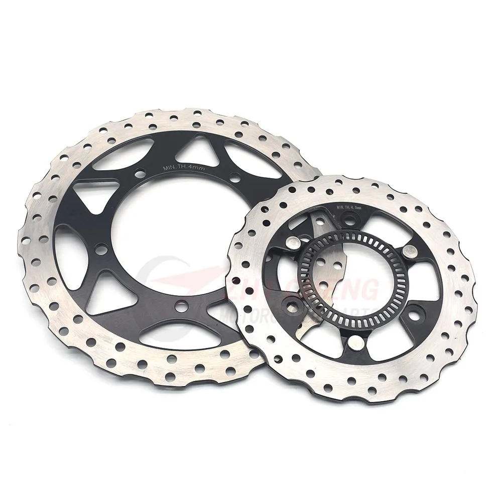 

For Kawasaki Ninja 125 ABS 2019-2021 Ninja 250 SL ABS 2015-2016 EX 300 Ninja Z300 ABS 2013-2016 Front and Rear Brake Disc Rotor