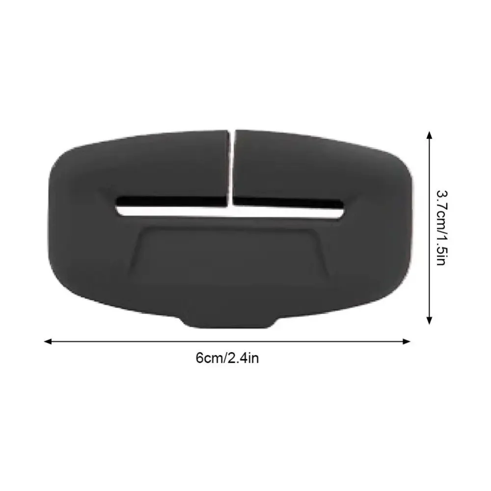 4Pcs Soft Silicone Anti-Collision Case Anti-Collision Anti-scratch Seat Belt Buckle Protector Soft Protector Protector Cover - view 6
