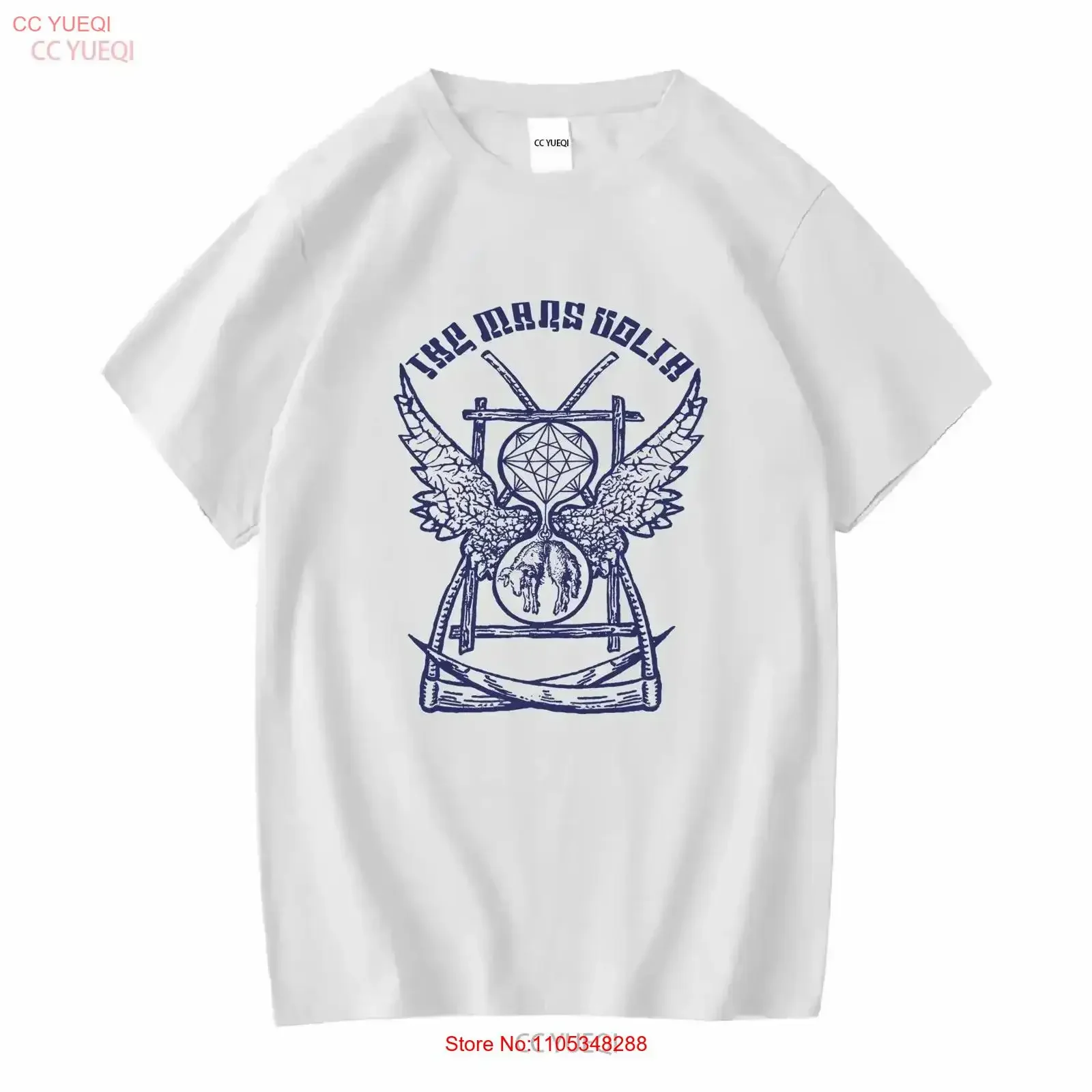 The Mars Volta band For Fan Yellow T Shirt Full Size S 5XL vintage Washed Comfortable fashion Casual graphic vintage Washed