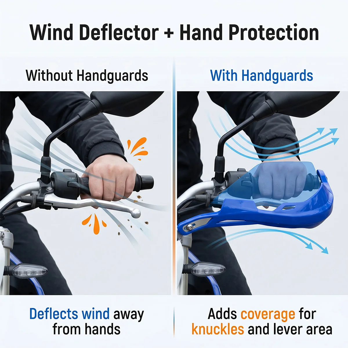 `22mm 28mm Motorcycle Hand Guards Handguard Handlebar Protector for KTM Yamaha Suzuki Dirt Pit Bike Off‑Road Parts` - view 4