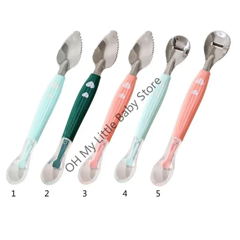 ملعقة تغذية الأطفال التكميلية M76C، أداة تغذية خردة هريس الفاكهة للأطفال